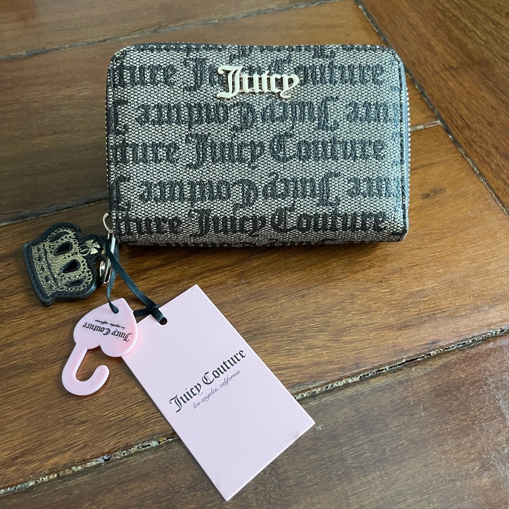 Juicy Couture Brown Logo Wallet (New )